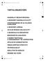 IFU-TL HR H.fm Page 1 Friday, November 7, 2008 2:36 PM TARTALOMJEGYZÉK