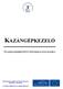 KAZÁNGÉPKEZELŐ SZAKMAISMERTETŐ INFORMÁCIÓS MAPPA. Humánerőforrás-fejlesztési Operatív Program (HEFOP) 1.2 intézkedés