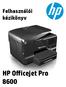 Felhasználói kézikönyv. HP Oﬀicejet Pro 8600