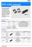 Fotoelektromos érzékelők különálló digitális erősítővel (lézeres erősítőegységek) E3C-LDA sorozat