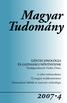 Magyar Tudomány. géntechnológia és gazdasági növényeink Vendégszerkesztő: Dudits Dénes