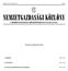 Budapest, 2015. augusztus 31. TARTALOMJEGYZÉK I. PÉNZÜGY 1908 1934 II. GAZDASÁG 1935 1938 III. FOGLALKOZTATÁSPOLITIKA, MUNKAÜGY 1939 1945