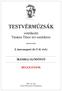 Testvérmúzsák. vetélkedő Tüskés Tibor író emlékére ii. 2. korcsoport (6 7 8. évf.) ÍRÁSBELI ELŐDÖNTŐ. (2011. 02. 28.) Janus Pannonius Gimnázium