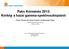 Paks Körmérés 2013: Körkép a hazai gamma-spektroszkópiáról