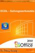 Szövegszerkesztés MS Office 2010-zel