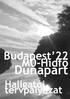 Budapest 22, M0 hídfő Dunapart hallgatói tervpályázat