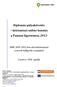 Diplomás pályakövetés intézményi online kutatás a Pannon Egyetemen, 2013