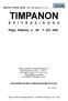 TIMPANON ÉPÍTÉSZ IRODA 8500 Pápa Rákóczi F. u. 26. TIMPANON É P Í T É S Z I R O D A. Pápa Rákóczi u. 26. T: 321-606