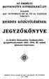 AZ ERDÉLYI REFORMÁTUS EGYHÁZKERÜLET CLUJON 1935 NOVEMBER HÓ 23. ÉS 24. NAPJAIN TARTOTT RENDES KÖZGYŰLÉSÉNEK JEGYZŐKÖNYVE