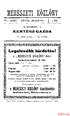 és melléklete: a KERTÉSZ-GAZDA II. évfolyam. 4. szám. Legolcsóbb hirdetés! a MÉHÉSZETI KÓZLÖNY-ben: egyszeri hirdetése :. 6 kor. fill.