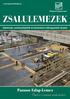 ZSALULEMEZEK. Pannon Falap-Lemez Csak a fantázia szab határt... Építészek, szerkezetépítők és betonelem-előregyártók részére. Pannon Falap-Lemez