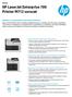 HP LaserJet Enterprise 700 Printer M712 sorozat