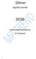 Ditron DC50. Digitális kijelzők. Felhasználói kézikönyv (2.0 verzió)