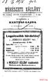 KERTÉSZGAZDA. Legolcsóbb hirdetés a MÉHÉSZETI K0ZL0NY-ben: / Garmond-soronként: (6 fillér. Egész oldal (187 cm)
