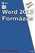 Word 2013 magyar nyelvű változat