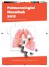 Pulmonológiai Mozaikok 2015