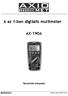 6 az 1-ben digitális multiméter AX-190A. Használati útmutató