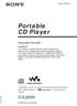 Portable CD Player D-EJ2000. Használati útmutató 3-245-379-31 (1)