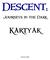 Descent: Kártyák. Journeys in the Dark. Acetate 2012.