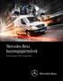 Mercedes-Benz haszongépjárművek. Szervizprogram 2013. tavasz/nyár