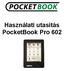 Használati utasítás PocketBook Pro 602