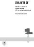 SG 05.1 - SG 12.1 AUMA NORM 90 -os lengõhajtómûvek. Kezelési útmutató. Tanúsítvány regisztrációs szám: 12 100 4269 DIN ISO 9001/ EN 29001