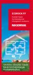 ECOROCK FF. Családi házak homlokzatainak hőszigetelő rendszere. Tökéletes választás családi házak homlokzatainak hőszigeteléséhez