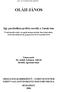 DOI: 10.13146/OR-ZSE.2008.001 OLÁH JÁNOS. Egy parabolikus próféta-novella a Tanah-ban. Témavezető: Dr. habil. Schőner Alfréd főrabbi, egyetemi tanár