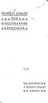 N EM2ETLS2AL0N KIÁLLÍTÁSÁNAK KATALÓGUSA Ő M BUPAPEST A NEMZETI SZALON - KIAPÁSA