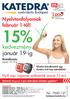 15% kedvezmény január 19-ig. Nyelvtanfolyamok február 1-től! Nyílt nap: ingyenes próbaórák január 15-én! Tel.: 7000-137. Beiratkozás: január 13-19-ig