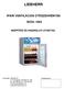 LIEBHERR IPARI VENTILÁCIÓS ŰTŐSZEKRÉNYEK. BCDv 1003 BEÉPÍTÉSI ÉS HASZNÁLATI UTASÍTÁS