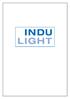 INDU-LIGHT 1. OTSZ Hő- és füstelvezetők tervezése 2. TOPLINE donga felülvilágító 3. TOPLINE PLUS donga felülvilágító 4. PROLINE donga felülvilágító 5