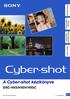 A Cyber-shot kézikönyve DSC-HX5/HX5V/HX5C. Tartalomjegyzék. megkeresése. Művelet. MENU/beállítások megkeresése. Tárgymutató