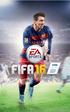 TARTALOM TELJES IRÁNYÍTÁS... 3 ÚJDONSÁGOK A FIFA 16-BAN.. 9 A JÁTÉK MEGKEZDÉSE... 10 FŐMENÜ... 12