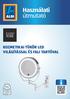 Használati útmutató KOZMETIKAI TÜKÖR LED VILÁGÍTÁSSAL ÉS FALI TARTÓVAL. Felhasználóbarát útmutató ID: #05002