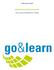 Go&Learn projekt HONLAPFEJLESZTÉSI ALAPELVEK. G&L Európai Hálózatirányító Testület