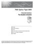 FAX Option Type 2500. Fax kezelési útmutató. Felhasználói kézikönyv
