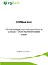 OTP Bank Nyrt. Nyilvánosságra hozandó információk a 234/2007. (XI.4) Kormányrendelet alapján Budapest, 2012. május 11.