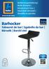 Barhocker Tabouret de bar Sgabello da bar Bárszék Barski stol