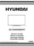 DLF39285SMART. Návod k použití Návod na použitie Instrukcja obs³ugi Használatý utasítás. Licensed by Hyundai Corporation, Korea