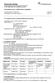 Biztonsági adatlap Foglalkozásszerűen felhasznált készítményekhez A 1907/2006 számú EU szabályozás szerint