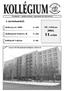 2004. 11.szám. A tartalomból: XIV. évfolyam. Költségvetés 2005. Kollégiumi felmérés II. Kollégisták Svájcban