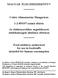 MAGYAR ÉLELMISZERKÖNYV. Codex Alimentarius Hungaricus. 1-2-89/107 számú előírás. Az élelmiszerekhez engedélyezett adalékanyagok általános előírásai