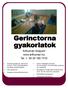 Gerinctorna gyakorlatok