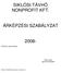 SIKLÓSI TÁVHŐ NONPROFIT KFT. ÁRKÉPZÉSI SZABÁLYZAT 2008-