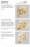 QS 1 Mesterséges emberi koponya. Valósághű öntvény, SOMSO-műanyagból. alsó állkapocs elmozdítható. 2 darabból áll. Súly: 700 g