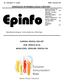 Epinfo ORSZÁGOS EPIDEMIOLÓGIAI KÖZPONT EURÓPAI VÉDŐOLTÁSI HÉT 2009. ÁPRILIS 20-26. MEGELŐZÉS, VÉDELEM, VÉDŐOLTÁS