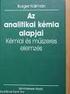 Műszeres analitika. Bevezetés az analitikai kémiába. Az analitikai mérés célja. Dr. Abrankó László. (Mintaelőkészítés)