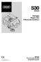 S30 *9004653* (Diesel) Seprőgép Magyar HU Felhasználói kézikönyv. 9004653 00 javított kiadás (06-2008) www.tennantco.com