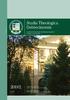 Studia Theologica Debrecinensis. A Debreceni Református Hittudományi Egyetem teológiai szakfolyóirata